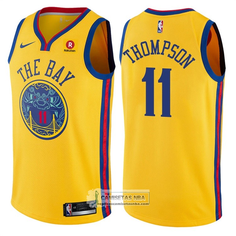 camiseta thompson warriors