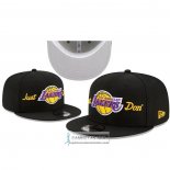 Gorra Los Angeles Lakers New Era x Just Don Negro