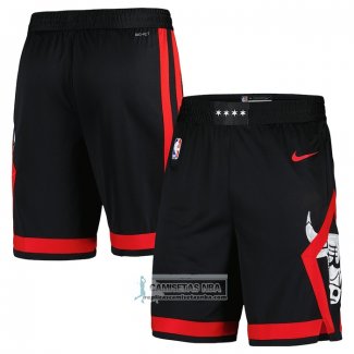 Pantalone Chicago Bulls Ciudad 2023-24 Negro