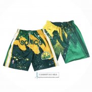 Pantalone Seattle Supersonics Just Don Amarillo Verde