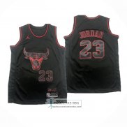 Camiseta Chicago Bulls Michael Jordan NO 23 2024-25 Negro