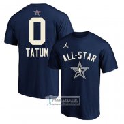 Camiseta Manga Corta All Star 2024 Jayson Tatum Azul