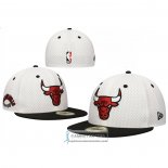 Gorra Chicago Bulls Unadjustable New Era 59FIFTY Blanco