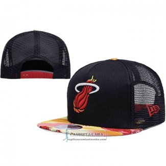 Gorra Miami Heat Adjustable 9FIFTY Negro