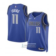 Camiseta Nino Dallas Mavericks Kyrie Irving NO 11 Icon 2022-23 Azul