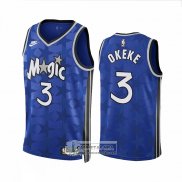 Camiseta Orlando Magic Chuma Okeke NO 3 Classic 2023-24 Azul