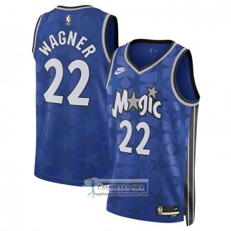 Camiseta Orlando Magic Franz Wagner NO 22 Classic 2023-24 Azul