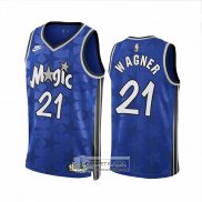 Camiseta Orlando Magic Moritz Wagner NO 21 Classic 2023-24 Azul