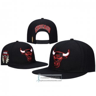 Gorra Chicago Bulls Adjustable NBA Finals Champions Negro