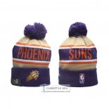 Gorro Beanie Phoenix Suns New Era Amarillo Violeta