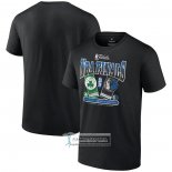 Camiseta Manga Corta Dallas Boston Celtics vs Dallas Mavericks 2024 NBA Finals Negro