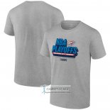 Camiseta Manga Corta Oklahoma City Thunder 2024 NBA Playoffs Gris