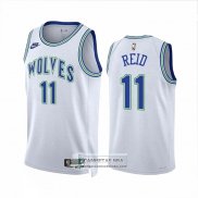 Camiseta Minnesota Timberwolves Naz Reid NO 11 Classic 2023-24 Blanco