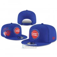 Gorra Detroit Pistons Adjustable 75th Azul