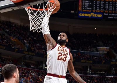 Cavaliers 107-102 Pelicans-Camisetas NBA Cleveland Cavaliers rep