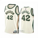 Camiseta Boston Celtics Al Horford NO 42 Ciudad 2023-24 Blanco