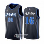 Camiseta Dallas Mavericks Jordan Walker NO 16 Ciudad 2023-24 Azul