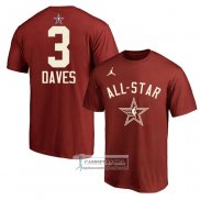 Camiseta Manga Corta All Star 2024 Anthony Davis Rojo