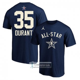 Camiseta Manga Corta All Star 2024 Kevin Durant Azul