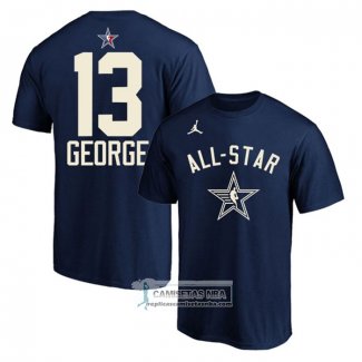 Camiseta Manga Corta All Star 2024 Paul George Azul