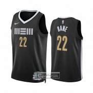 Camiseta Memphis Grizzlies Desmond Bane NO 22 Ciudad 2023-24 Negro