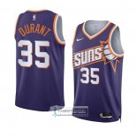 Camiseta Phoenix Suns Kevin Durant NO 35 Icon 2023-24 Violeta