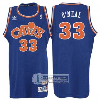 Camiseta Retro 2008 Cavaliers O'Neal Azul