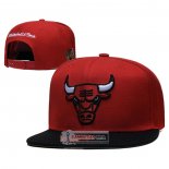 Gorra Chicago Bulls Adjustable NBA Finals Rojo Negro