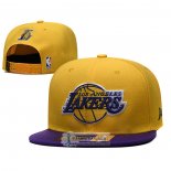 Gorra Los Angeles Lakers Amarillo Violeta2