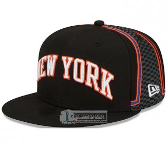 Gorra New York Knicks Ciudad Edition 2021-22 Negro