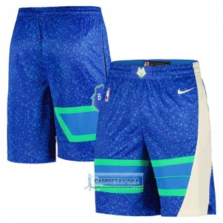 Pantalone Milwaukee Bucks Ciudad 2023-24 Azul