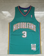 Camiseta Charlotte Hornets Chris Paul NO 3 retro 2005-06 Verde