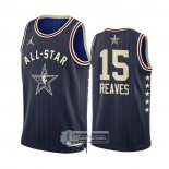 Camiseta All Star 2024 Los Angeles Lakers Austin Reaves NO 15 Azul