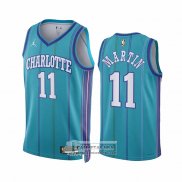 Camiseta Charlotte Hornets Cody Martin NO 11 Classic 2023-24 Verde