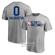 Camiseta Manga Corta All Star 2024 Tyrese Haliburton Gris