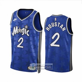 Camiseta Orlando Magic Caleb Houstan NO 2 Classic 2023-24 Azul