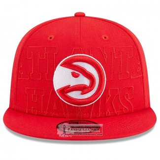 Gorra Atlanta Hawks 2023 NBA Draft 9FIFTY Rojo