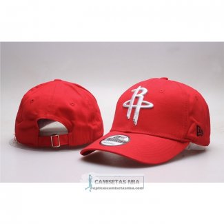 Gorra Houston Rockets Adjustbale New Era Rojo