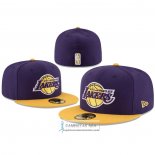 Gorra Los Angeles Lakers Unadjustable New Era 59FIFTY Violeta