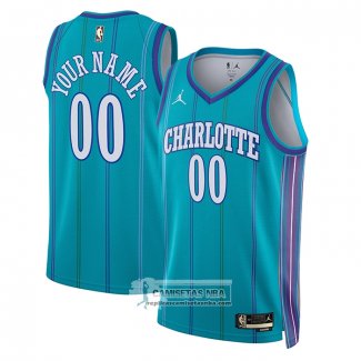 Camiseta Charlotte Hornets Personalizada Classic 2023-24 Verde