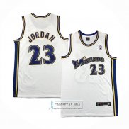 Camiseta Washington Wizards Michael Jordan NO 23 Retro Blanco