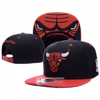 Gorra Chicago Bulls Adjustable 2022 NBA Negro Rojo