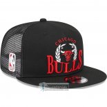 Gorra Chicago Bulls Blod Laurels 9FIFTY Negro