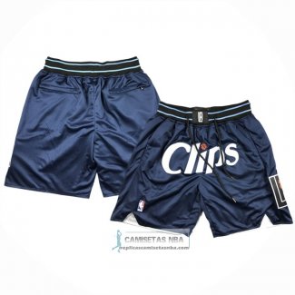 Pantalone Los Angeles Clippers Ciudad Just Don 2023-24 Azul