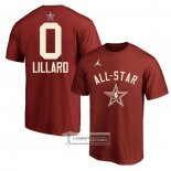 Camiseta Manga Corta All Star 2024 Damian Lillard Rojo