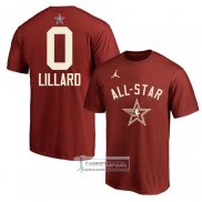 Camiseta Manga Corta All Star 2024 Damian Lillard Rojo