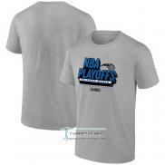 Camiseta Manga Corta Orlando Magic 2024 NBA Playoffs Gris