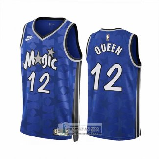 Camiseta Orlando Magic Trevelin Queen NO 12 Classic 2023-24 Azul