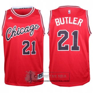 Camiseta Retro Bulls Butler Rojo