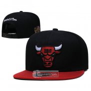 Gorra Chicago Bulls Adjustable NBA Finals Negro Rojo